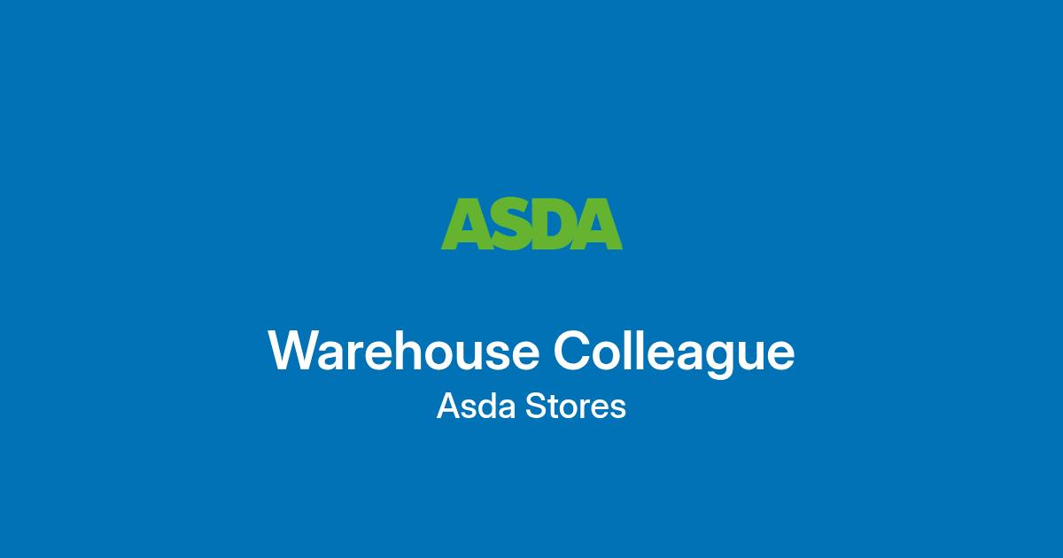 Warehouse Colleague at Asda Stores | Warehouse Jobs UK